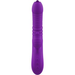 ARMONY - FULLY GSPOT VIBRADOR RABBIT CON LENGUA ESTIMULADORA EFECTO CALOR VIOLETA