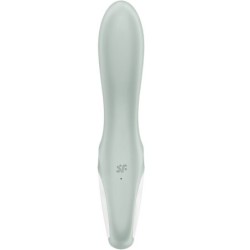 SATISFYER - AIR PUMP BOOTY 3 VIBRADOR ANAL INFLABLE VERDE GRIS
