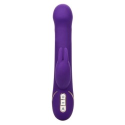 CALEXOTICS - JACK VIBRADOR RABBIT Y ESTIMULADOR 7 NIVELES DE VIBRACIÓN Y ONDAS ESTIMULADORAS AZUL