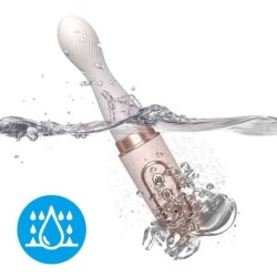 ARMONY - VIBRADOR ROTADOR & TELESCÓPIO AUTOMÁTICO YELLOW