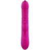 ARMONY - FANNY VIBRADOR MULTIFUNCION DOBLE LENGUA EFECTO CALOR FUCSIA