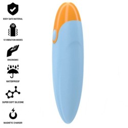 INTENSE - MIKE BALA VIBRADORA 10 VIBRACIONES AZUL