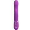 PRETTY LOVE - VIBRADOR & ESTIMULADOR MULTIFUNCIÓN 4 EN 1 MORADO