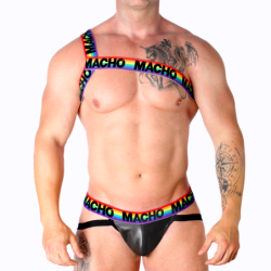 MACHO - ARNÉS ROMANO PRIDE S/M