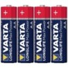 VARTA - MAX POWER PILA ALCALINA AA LR6 RETRACTIL*4