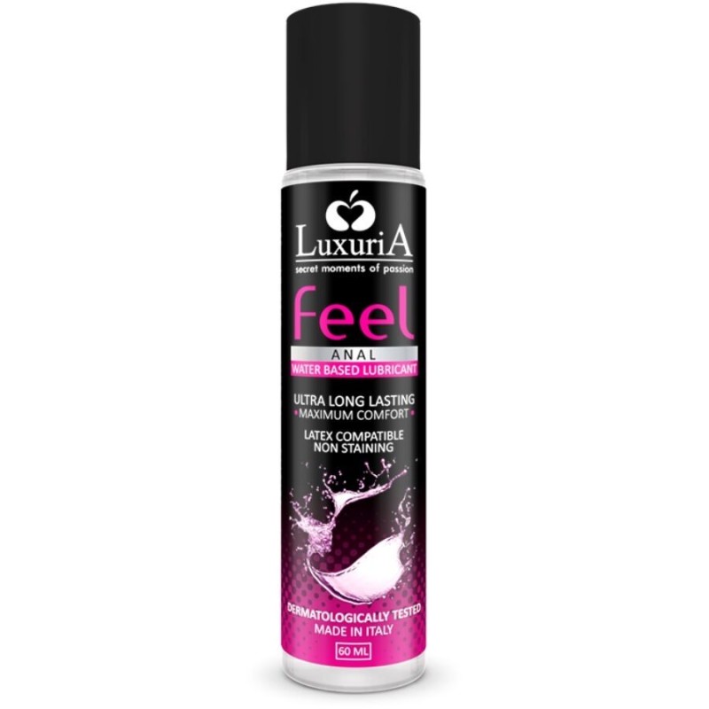INTIMATELINE - LUXURIA FEEL LUBRICANTE BASE AGUA ANAL 60 ML