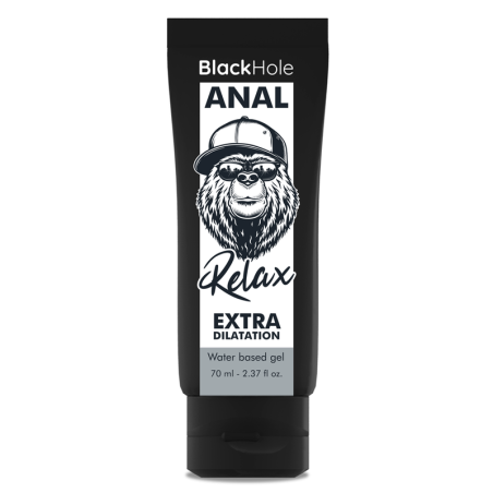 BLACK HOLE - GEL BASE AGUA DILATACIÓN ANAL 70 ML