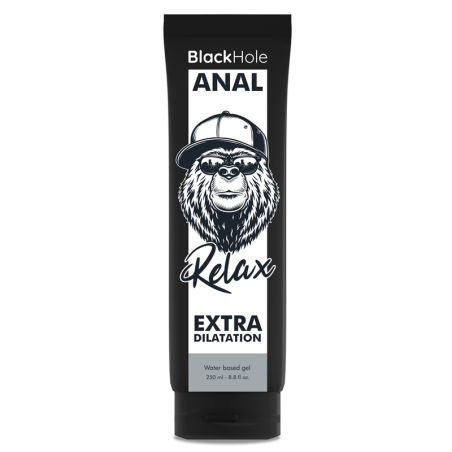 BLACK HOLE - GEL BASE AGUA DILATACIÓN ANAL 250 ML