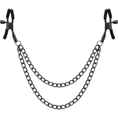 BEGME - RED EDITION PINZAS PEZONES CON CADENA