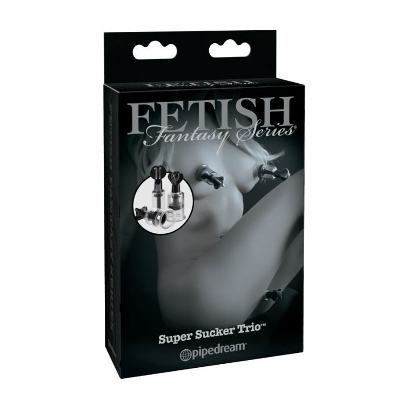 FETISH FANTASY LIMITED EDITION - TRIO SUPER ONDAS ESTIMULADORAS PEZONES Y CLÍTORIS
