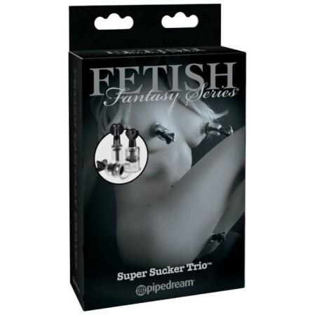 FETISH FANTASY LIMITED EDITION - TRIO SUPER ONDAS ESTIMULADORAS PEZONES Y CLÍTORIS