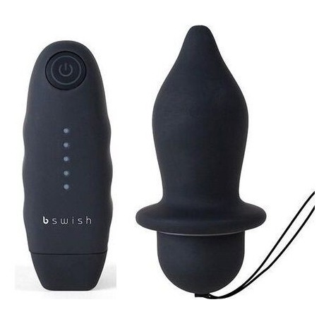 B SWISH - BFILLED CLASSIC VIBRATING PLUG BLACK