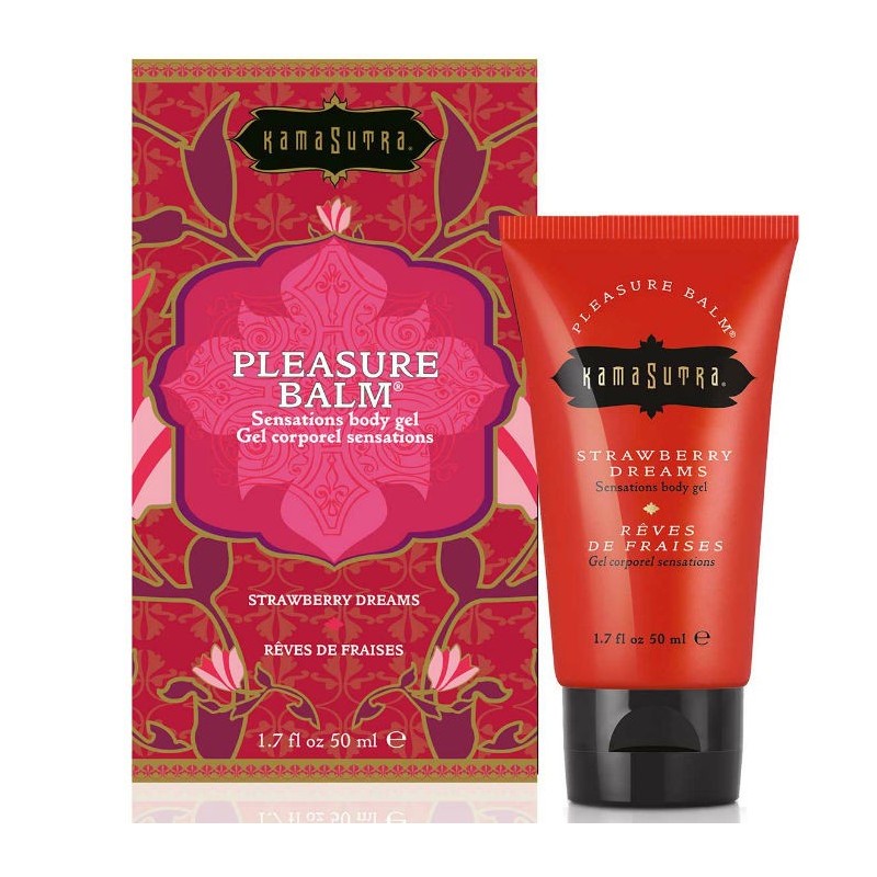 KAMASUTRA - BÁLSAMO PLACER ESTIMULANTE SABOR SUEÑOS DE FRESA 50ML