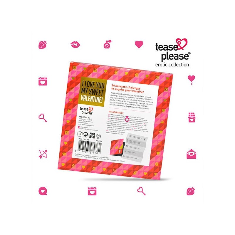 TEASE & PLEASE - VALENTINE ADVENT CALENDAR