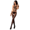 PASSION - WOMAN BS084 BODYSTOCKING NEGRO TALLA ÚNICA