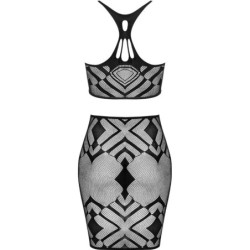 OBSESSIVE - K101 TOP & FALDA S/M/L