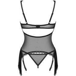 OBSESSIVE - SHERILA CORSET & TANGA M/L