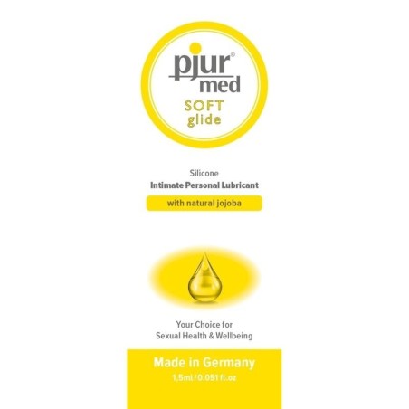 PJUR - MED SOFT GLIDE LUBRICANTE SILICONA 1.5 ML