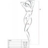 PASSION - BS095 BODYSTOCKING NEGRO TALLA ÚNICA