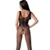PASSION - BS098 BODYSTOCKING NEGRO TALLA ÚNICA