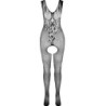 PASSION - BS098 BODYSTOCKING NEGRO TALLA ÚNICA