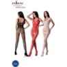PASSION - BS098 BODYSTOCKING NEGRO TALLA ÚNICA