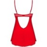 OBSESSIVE - INGRIDIA CHEMISE & TANGA ROJO XS/S