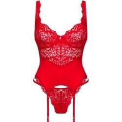OBSESSIVE - AMOR CHERRIS CORSET & TANGA  S/M