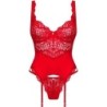 OBSESSIVE - AMOR CHERRIS CORSET & TANGA  S/M