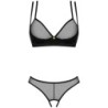 OBSESSIVE - NESARI SET DOS PIEZAS CROTCHLESS XS/S