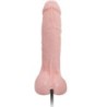 BAILE - DILDO REALÍSTICO VIBRADOR E INFLABLE 18.8 CM