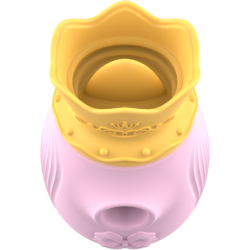 INTENSE - ESTIMULADOR CLITORIS 10 MODOS DE SUCCIÓN Y LICKING - ROSA