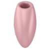 SATISFYER - CUTIE HEART ESTIMULADOR Y VIBRADOR ROSA