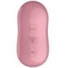 SATISFYER - COTTON CANDY ESTIMULADOR Y VIBRADOR ROSA
