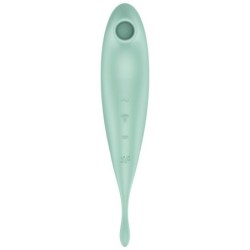 SATISFYER - TWIRLING PRO+ ESTIMULADOR Y VIBRADOR APP VERDE