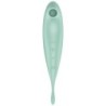 SATISFYER - TWIRLING PRO+ ESTIMULADOR Y VIBRADOR APP VERDE