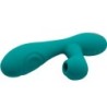 ALIVE - CARIBBEAN SHINE VIBRADOR & SUCCIONADOR AZUL