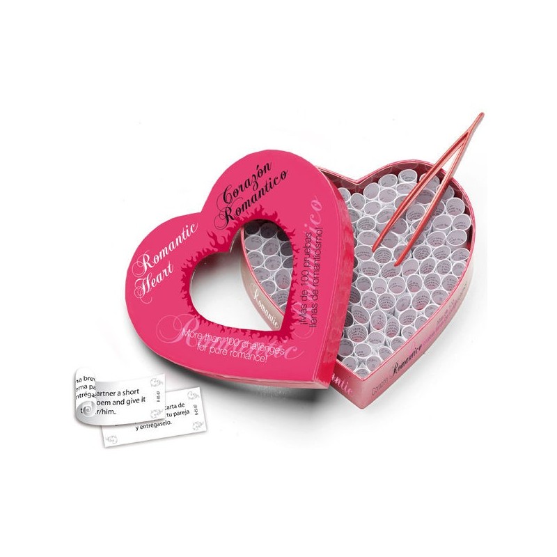 TEASE & PLEASE - JUEGO CORAZÓN ROMÁNTICO