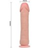 BAILE - THE BIG PENIS DILDO REALÍSTICO NATURAL 26CM