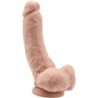 GET REAL - DILDO 20,5 CM CON TESTÍCULOS NATURAL