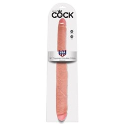 KING COCK DILDO DOBLE NATURAL 40.6 CM