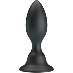 PRETTY LOVE - PLUG ANAL VIBRADOR NEGRO