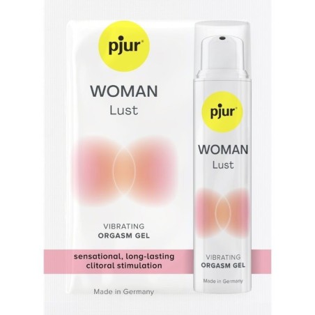 PJUR - WOMAN LUST MONODOSIS GEL VIBRADOR PARA ORGASMO 1.5 ML