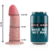 ROCKARMY - ARNES + DUAL DENSITY TIGER DILDO REALISTA 14 CM -O- 4.46 CM