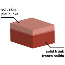 ROCKARMY - ARNÉS + DUAL DENSITY CRUSADER DILDO REALISTA 21.5 CM -O- 4.46 CM