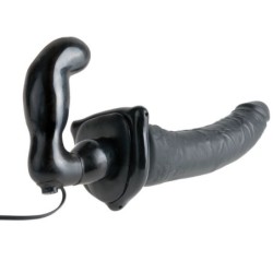 FETISH FANTASY SERIES - SERIES DELUXE ARNÉS VIBRADOR PENETRIS NEGRO