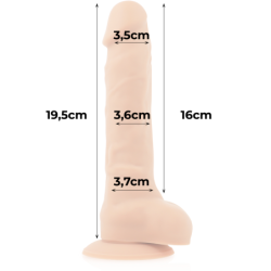 COCK MILLER - ARNES + SILICONA DENSITY ARTICULABLE COCKSIL 19,5 CM