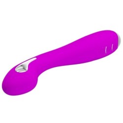 PRETTY LOVE - HECTOR VIBRADOR ELECTROSHOCK RECARGABLE & IMPERMEABLE MORADO