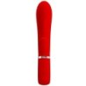 PRETTY LOVE - THOMAS VIBRADOR PUNTO G MULTIFUNCIÓN ROJO
