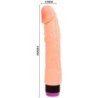 BAILE - VIBRADOR REALÍSTICO FLEXIBLE NATURAL 24 CM